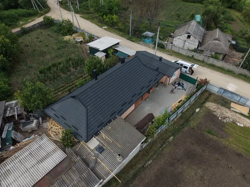 Acoperiș țiglă metalică KRONO, Ciorești Nisporeni